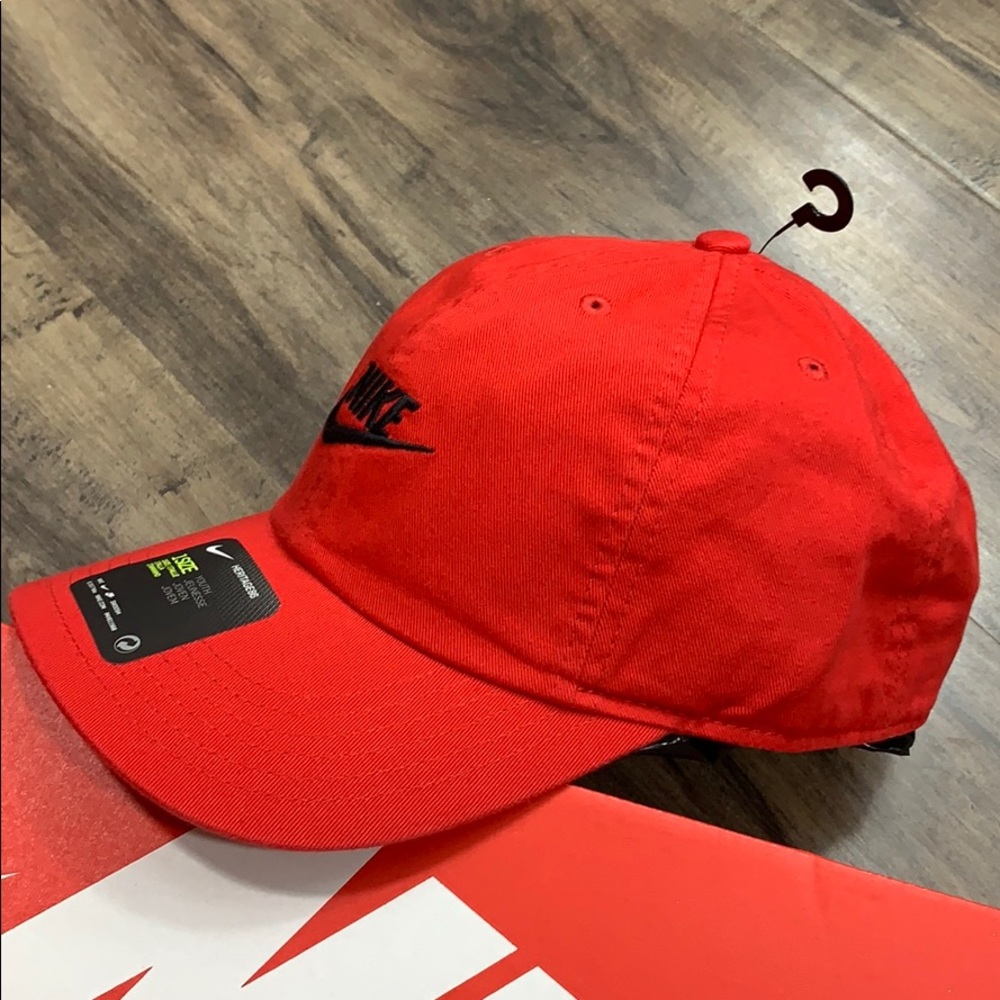 NIKE CAP HERITAGE86 youth 1 size red/black - Picture 4 of 16